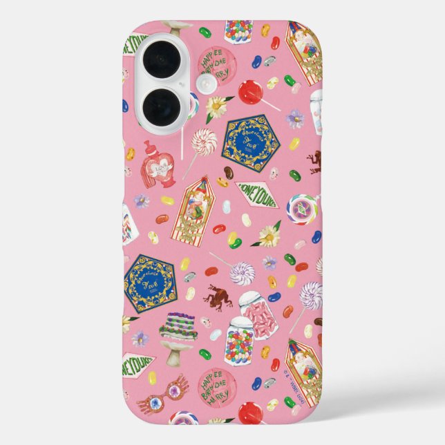 HARRY POTTER™ | Schokoladenfrosch und -muster Case-Mate iPhone Hülle (Rückseite)