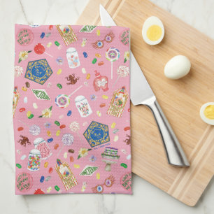 HARRY POTTER™   Schokoladenfrosch und -muster Geschirrtuch