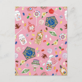 HARRY POTTER™ | Schokoladenfrosch und -muster Postkarte