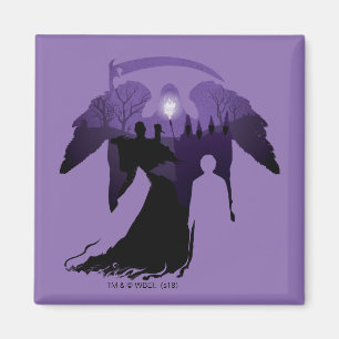 Harry Potter   Silhouette des Todes Magnet