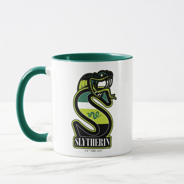 HARRY POTTER™ | SLYTHERIN™ Athletisches Abzeichen Tasse (Links)