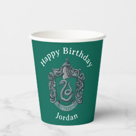 Harry Potter | Slytherin Crest Green Pappbecher