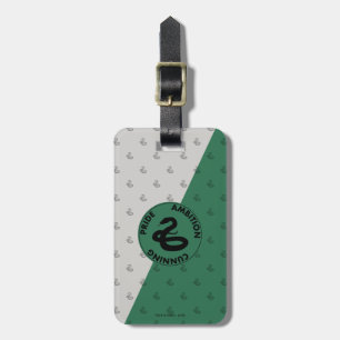 Harry Potter   SLYTHERIN™ Haus-Merkmale Grafik Gepäckanhänger
