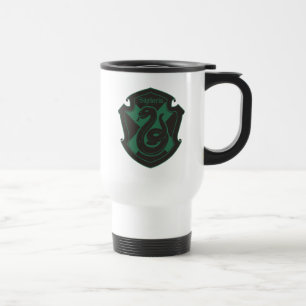 Harry Potter   Slytherin House Pride Crest Reisebecher