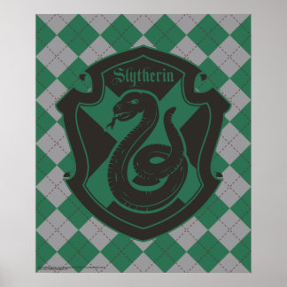 Harry Potter | Slytherin House Pride Wappen Poster