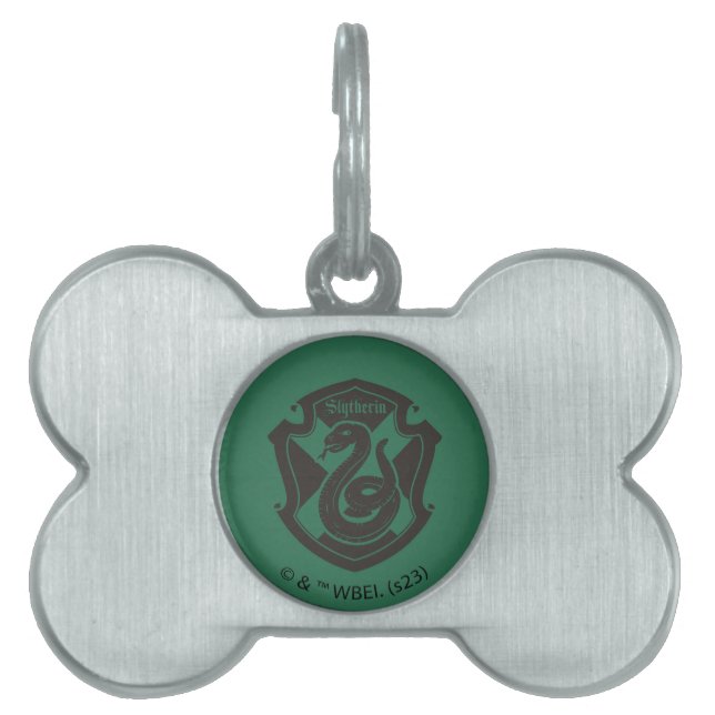 Harry Potter | Slytherin House Pride Wappen Tiermarke (Vorderseite)