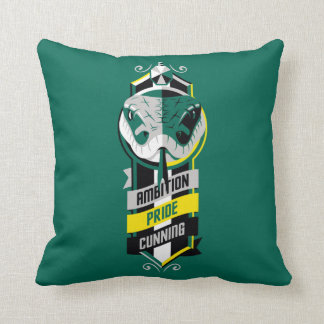 Harry Potter | SLYTHERIN™ House Tracks Sigil Kissen