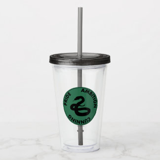 Harry Potter | SLYTHERIN™ House Traits Graphic Acryltrinkbecher