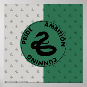 Harry Potter   SLYTHERIN™ House Traits Graphic Poster