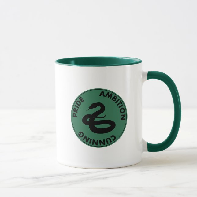 Harry Potter | SLYTHERIN™ House Traits Graphic Tasse (Rechts)