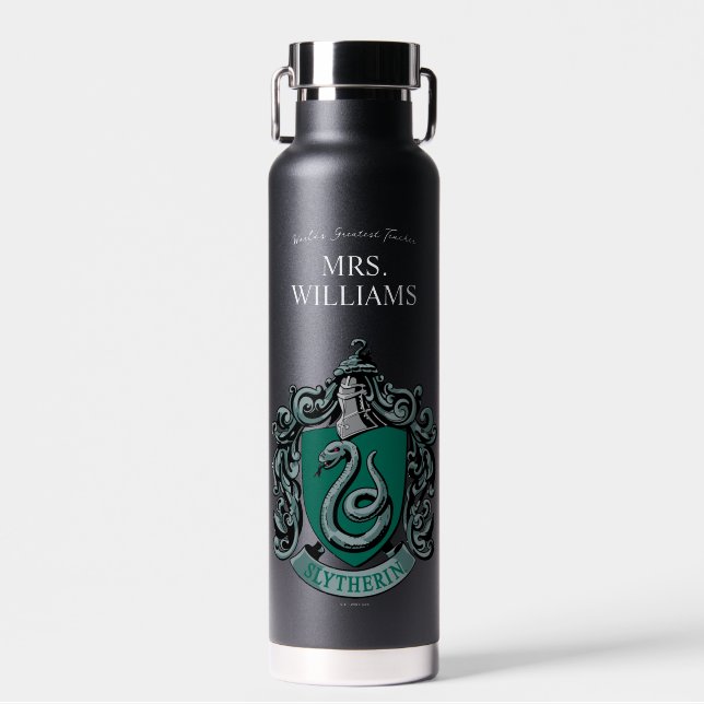 Harry Potter | Slytherin-Lehrer Personalisiert Trinkflasche (Vorne)