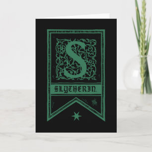 Harry Potter   Slytherin Monogram Banner
