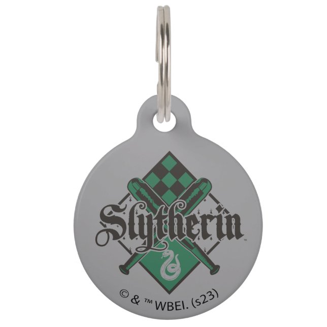 Harry Potter Slytherin | QUIDDITCH™ Crest Haustiermarke (Vorderseite)