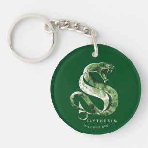 Harry Potter   SLYTHERIN™ Schlange Wasserfarbe Schlüsselanhänger