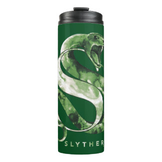 Harry Potter | SLYTHERIN™ Schlange Wasserfarbe Thermosbecher