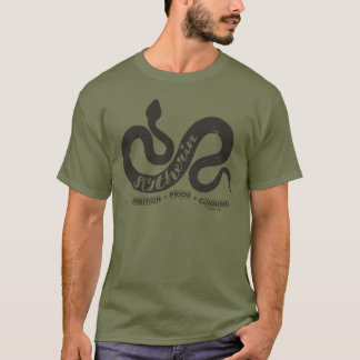 Harry Potter | SLYTHERIN™ Silhouette Typografie T-Shirt