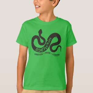 Harry Potter   SLYTHERIN™ Silhouette Typografie T-Shirt