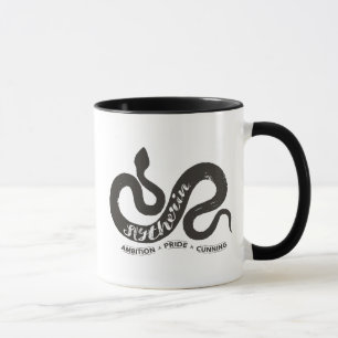 Harry Potter   SLYTHERIN™ Silhouette Typografie Tasse