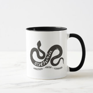 Harry Potter | SLYTHERIN™ Silhouette Typografie Tasse
