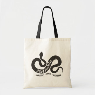 Harry Potter | SLYTHERIN™ Silhouette Typografie Tragetasche