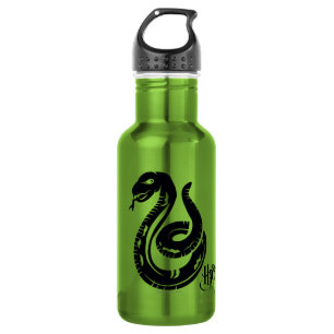 Harry Potter   Slytherin Snake Icon Trinkflasche