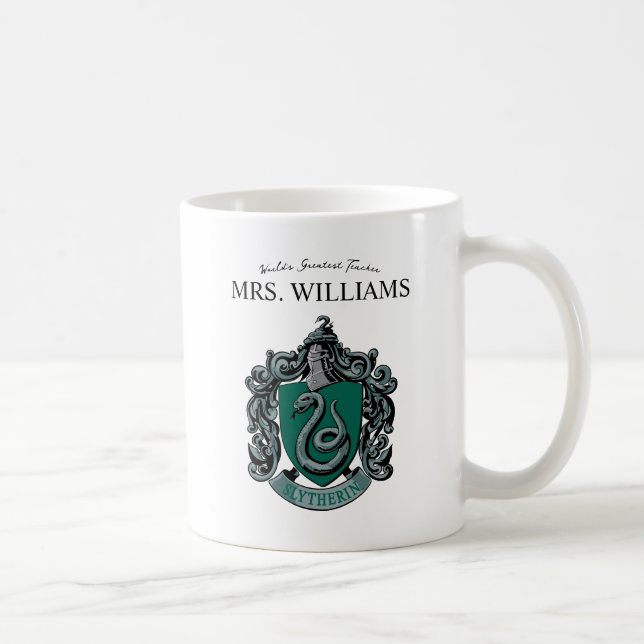 Harry Potter | Slytherin Teacher Personalisiert Kaffeetasse (Rechts)