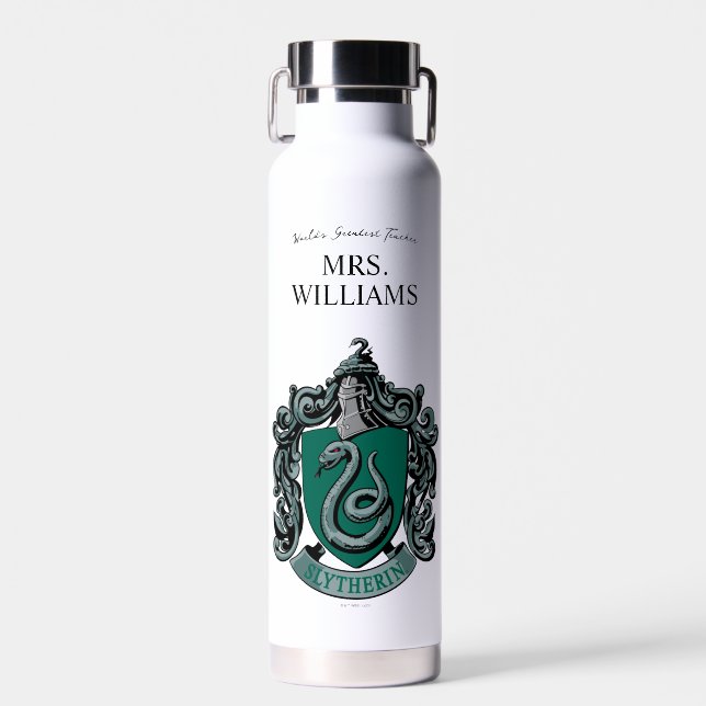 Harry Potter | Slytherin Teacher Personalisiert Trinkflasche (Vorne)