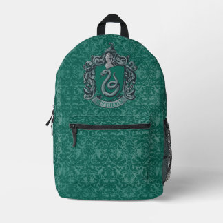 Harry Potter | Slytherin Wappen Green Bedruckter Rucksack