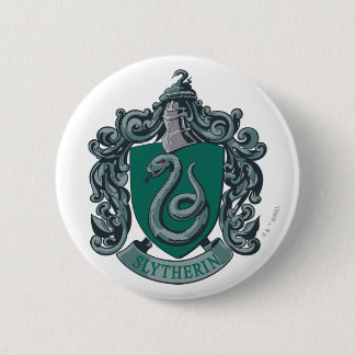 Harry Potter | Slytherin Wappen Green Button