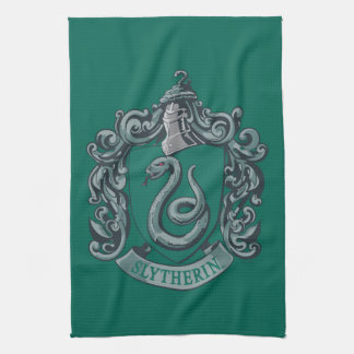 Harry Potter | Slytherin Wappen Green Geschirrtuch