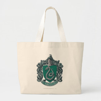 Harry Potter | Slytherin Wappen Green Jumbo Stoffbeutel