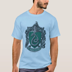Harry Potter   Slytherin Wappen Green T-Shirt