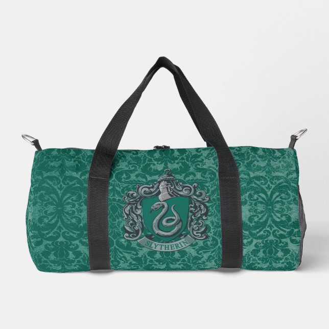 Harry Potter | Slytherin Wappen Grün Duffle Bag (Vorderseite)