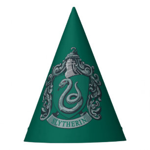Harry Potter Slytherin Wappen Grün Partyhütchen