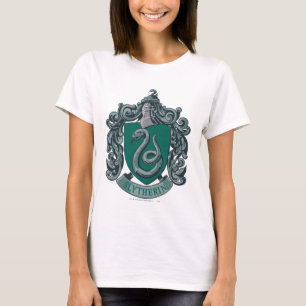 Harry Potter Slytherin Wappen Grün T-Shirt