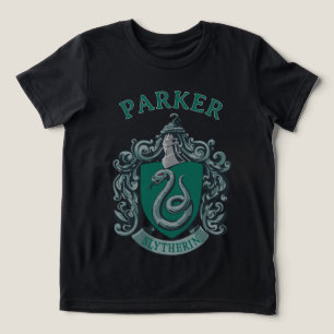 Harry Potter Slytherin Wappen Grün Tri-Blend Shirt