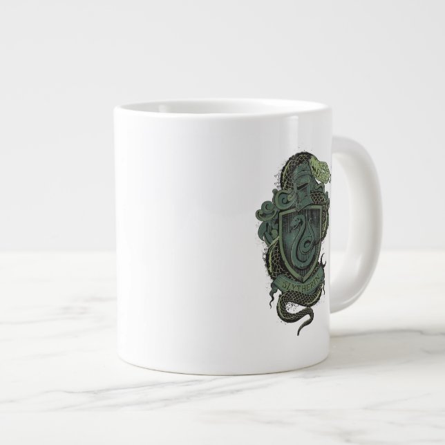 Harry Potter| Slytherin-Wappen Jumbo-Tasse (Vorderseite Rechts)