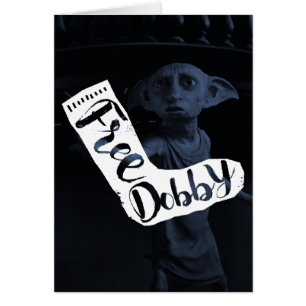 Harry Potter   Socken Typografie "Free Dobby"