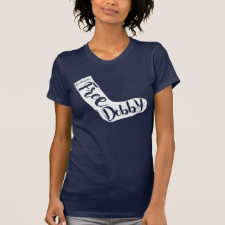 Harry Potter | Socken Typografie "Free Dobby" T-Shirt