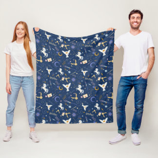 HARRY POTTER™ Sommer-Sonnenwende-Icon-Muster Fleecedecke
