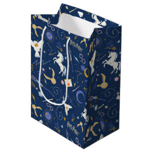 HARRY POTTER™ Sommer-Sonnenwende-Icon-Muster Mittlere Geschenktüte
