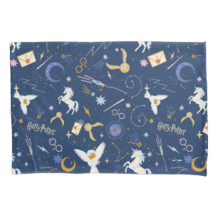 HARRY POTTER™ Sommersonnenwende-Icon-Muster Kissenbezug