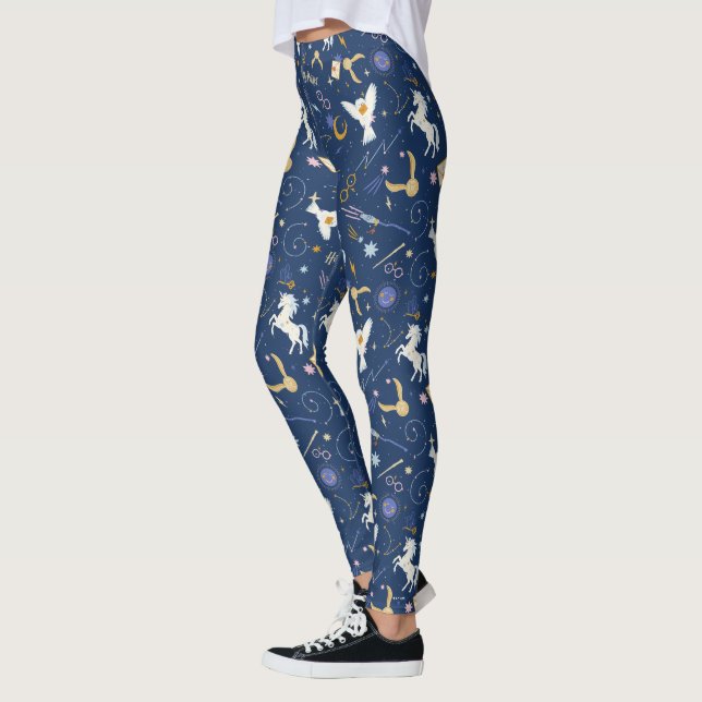 HARRY POTTER™ Sommersonnenwende-Icon-Muster Leggings (Links)