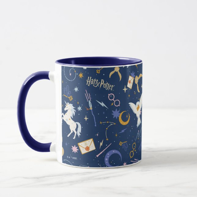 HARRY POTTER™ Sommersonnenwende-Icon-Muster Tasse (Links)
