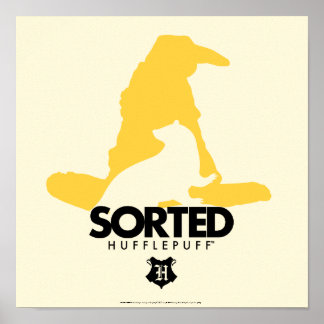 Harry Potter | sortiert in HUFFLEPUFF™ House Poster