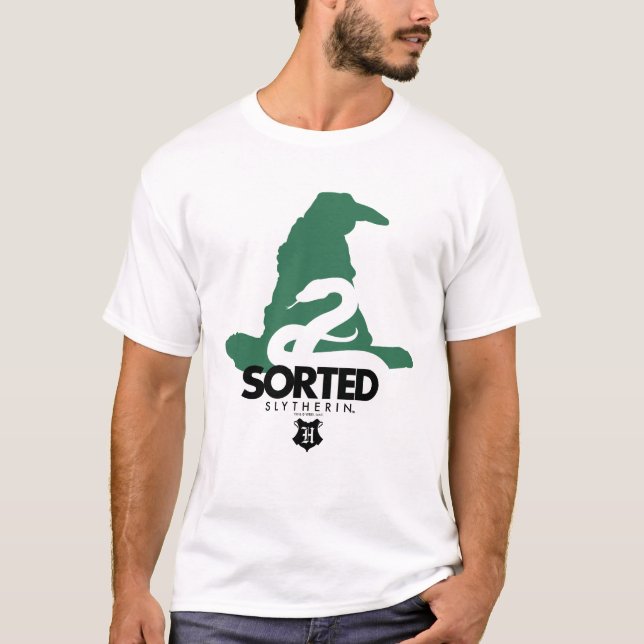 Harry Potter | sortiert in SLYTHERIN™ Haus T-Shirt (Vorderseite)