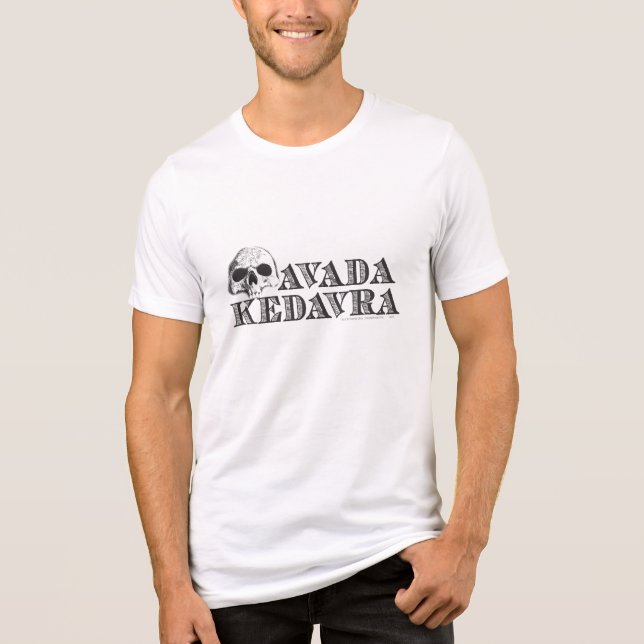 Harry Potter Spell | Avada Kedavra Tri-Blend Shirt (Vorderseite)