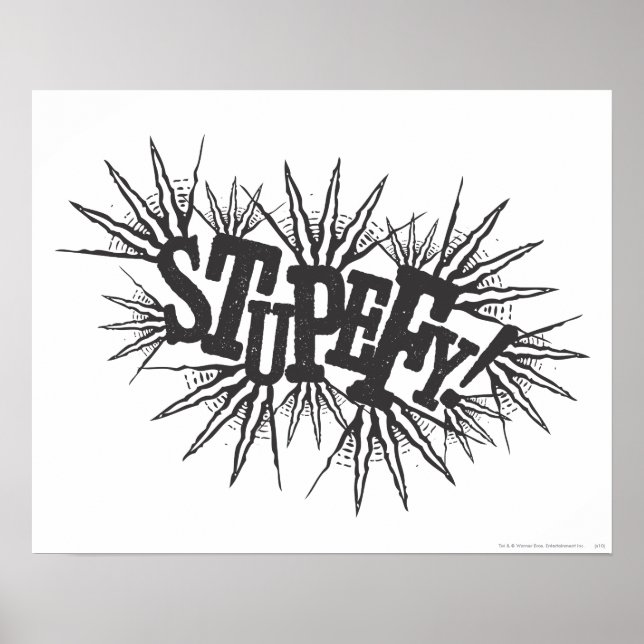 Harry Potter Spell | Dumm! Poster (Vorne)