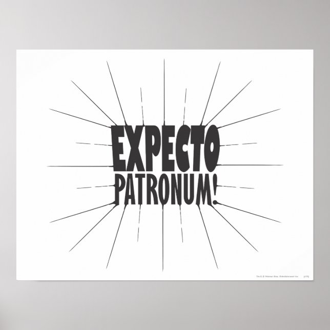 Harry Potter Spell | ERWARTEN SIE PATRONUM™! Poster (Vorne)