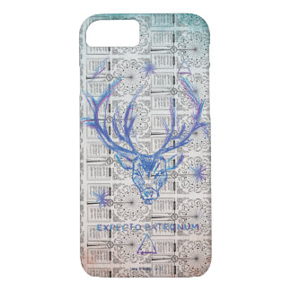 Harry Potter Spell | ERWARTET PATRONUM™Stag Sketch iPhone 8/7 Hülle